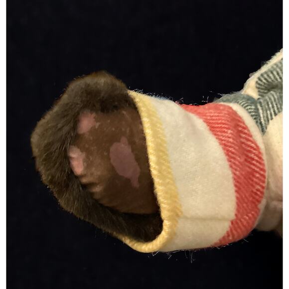 LL Bean Teddy Bear Special Edition, 2002 90th Anniversary Plush, Movable Legs - Picture 8 of 10